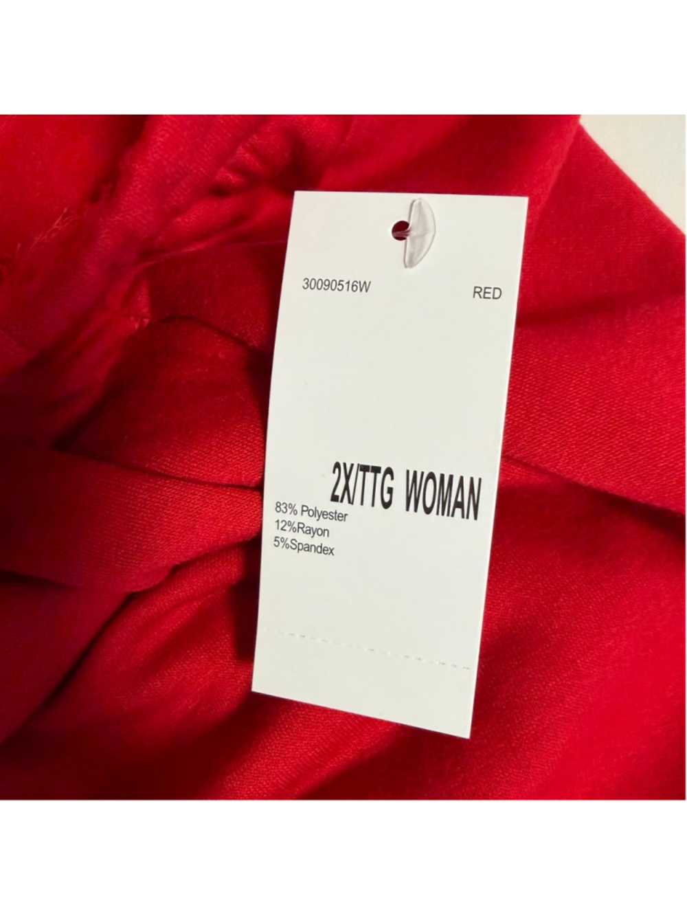 New NWT Women's Philosophy Red Gnome Christmas Pajama Set 2X 2 piece Holiday - Picture 6 of 16